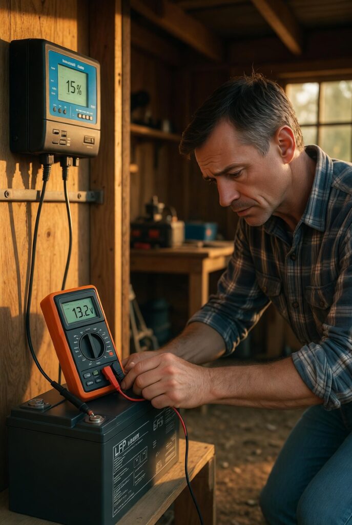 The Broken Fuel Gauge Standard: Why Battery Voltage Lies on LFP and How to Read Your System Accurately c753d938 f5e1 4b9f bcb4 b19bd71216a2
