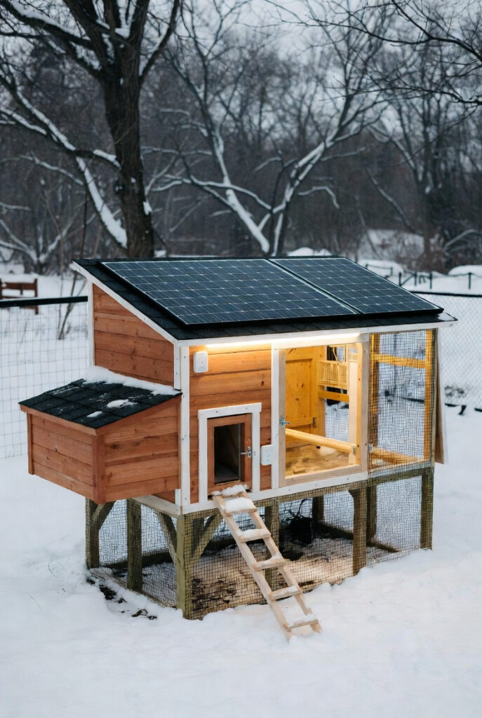 The Mini-Fortress Standard: Solar Powered Chicken Coop for Ontario Winters cdf2b7c2 d0dd 4127 88f2 340a9968ff63
