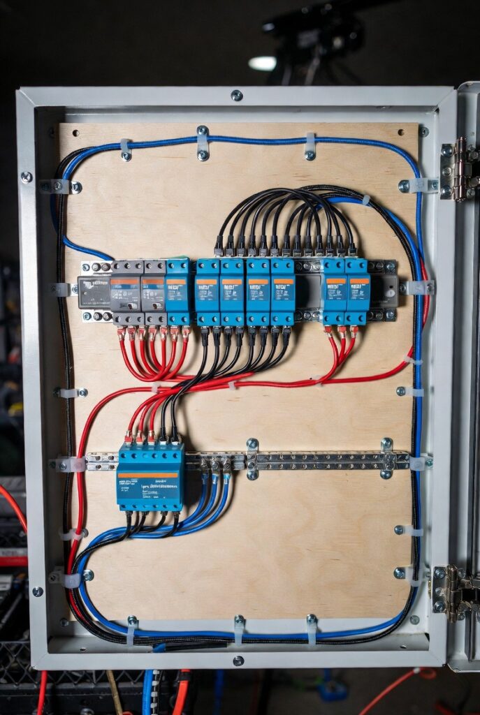 The DC Distribution Standard: Solar DC Distribution with the Victron Lynx for Safe High-Current Wiring f2cfa2bc e95f 4811 bc16 f39eb9bdc2b1